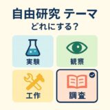自由研究 テーマ