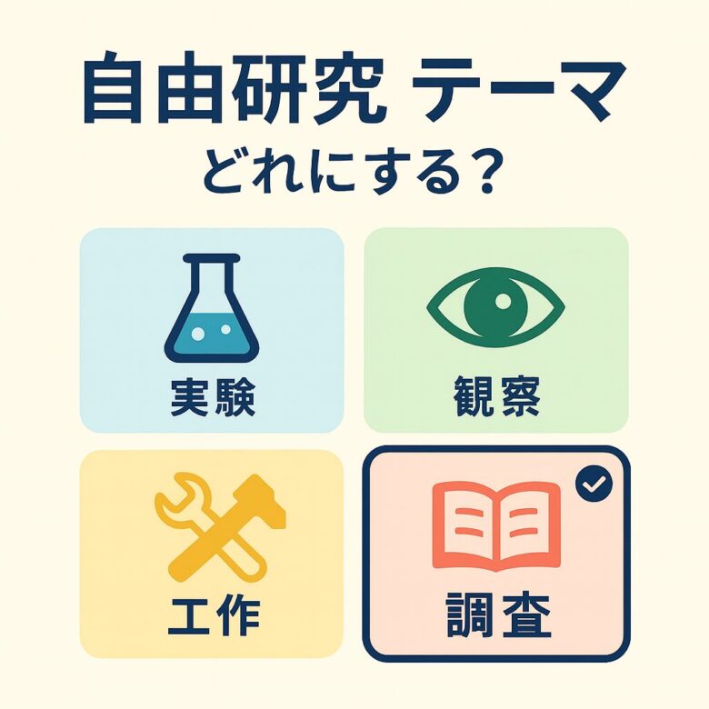 自由研究 テーマ