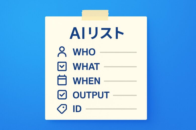 AIリスト